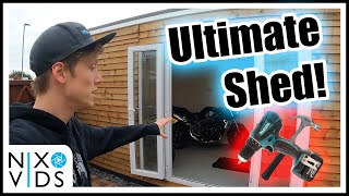 Building the Ultimate Motorcycle Shed/Garage