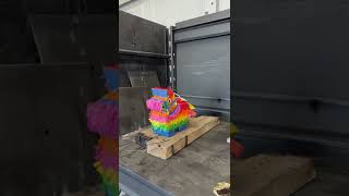 Laser vs piñata