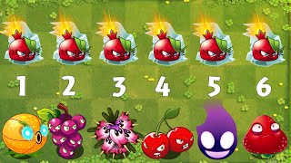 Pvz 2 Challenge - Which Plant Can Detroy 40 Frozen Bombegranate With 1 Plant Food ？