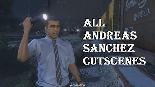 All ANDREAS SANCHEZ Cutscenes in GTA 5 Story Mode | Abdel Gonzalez