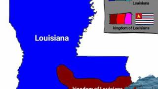 Louisiana Civil War Scenario: Map Animation