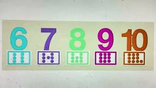 6-10 Hanging Number Props from Numbers Nursery 2: Discovering Numbers from 6 to 10