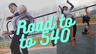 The Road to 540 | Calisthenics Bulgaria