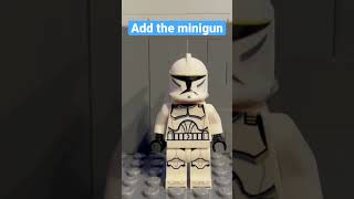 How to make heavy from domino squad | #shorts #fyp #lego #legostarwars