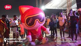 itel Football celebration