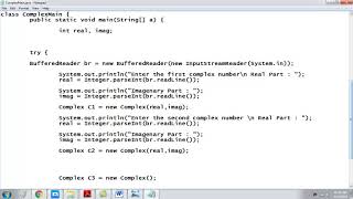 12 Complex Number Addition Program Explained