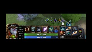 Dota 2 - Ability Draft - 4v5, what MEME combo sniper look like