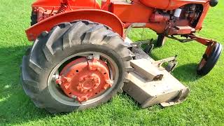 Allis Chalmers CA with Woods