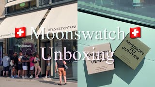 🇨🇭스위스에서 문스와치 구매후기&언박싱 Moonswatch Unboxing 🛍