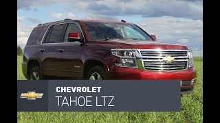 Chevrolet Tahoe 2017 тест-драйв, хром, бензин, много.