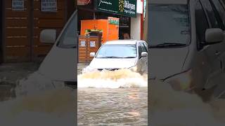 Driver Madness in Flood #chennaiflood2023 #cyclone2023