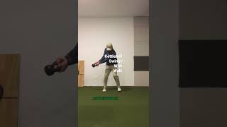 Kettlebell Swings with a Walk for Golf