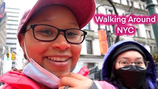 Walking Around NYC | K-Town | Rockefeller Center | Bryant Park