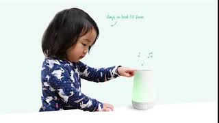 Hatch Rest+ Baby Audio Monitor, Sound Machine, and Time to Rise Touch Ring