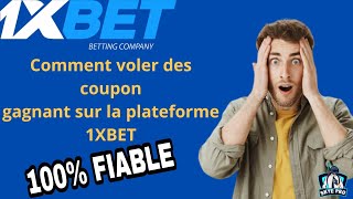 #1xbet 🤑 Comment voler des coupon gagnant sur #1xbet🤩😍100% fiable