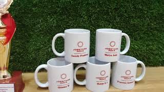 corporate gifts | customized trophy | brand name mug | logo printed on mug | TCT