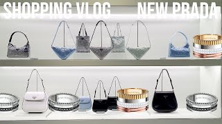 LUXURY SHOPPING!! CHANEL DAD SANDALS, PRADA CRYSTAL FALL BAGS, BOUCHERON | WEDDING DRESS SHOP VLOG