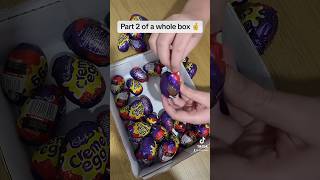 Part 2 of a whole box 🤞🤞 #chocolate #competition #winner #cadbury #easteregg #cash