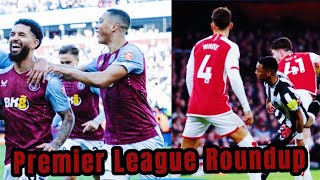 Premier League Highlights |Arsenal 4-1 Newcastle |Man United 1-2 Fulham