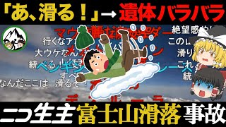 テツとは一体何者だったのか？素人が無謀な軽装で冬の富士山から登山する様子を配信した結果…。滑落死して見るも無残な姿に…。2019年「ニコ生富士山滑落事故」の真相に迫る【ゆっくり解説】