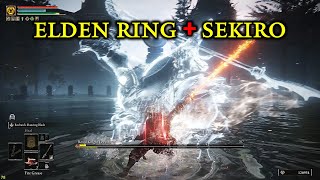 Elden Ring Reborn Boss Fight 02 ( + Sekiro Moveset + Sekiro Deflect / SOTE )