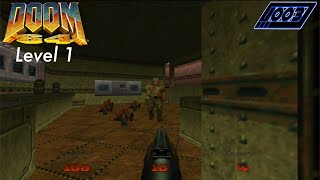 DOOM 64 Hardest Difficulty Level 1: Staging Area