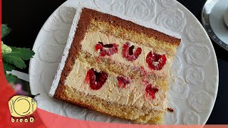 Sočna malina torta | Juicy Raspberry Cake  | breaD