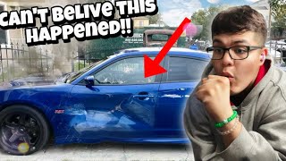 WE WRECKED OUR RENTAL CAR !!!