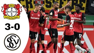 Bayer Leverkusen 3-0 SV Elversberg Highlights | DFB-Pokal 2024/2025