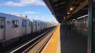 MTA Subway: Flatbush Avenue Bound Bombardier R142 (2) Express @ Allerton Avenue