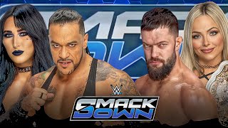 Damian Priest & Rhea Ripley vs Finn Balor & Liv Morgan Full Match WWE SmackDown Highlights