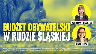 BO idę w to! Jak wygląda budżet obywatelski w Rudzie Śląskiej?