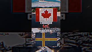 Sweden versus Canada