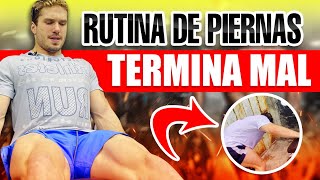 ¡RUTINA DE PIERNAS TERMINA MAL! 😳 - DIA #1 de mi PREPARACION PARA COMPETIR 🥵@GerardoSaccoOficial 🔥