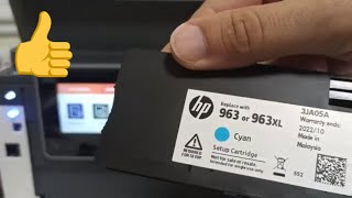 ¿como cambiar cartuchos en HP OfficeJet Pro 9010?