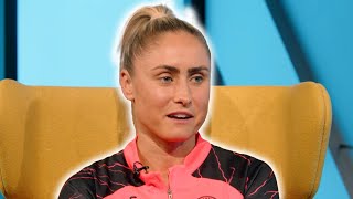 Steph Houghton interview announcing retirement at the end of the 2023/24 season