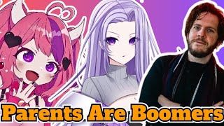 Ironmouse, Pete And AI Candii Parents Don't Understand Anime Girl