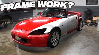 Our Honda S2000 Is Going To Need Frame Work! - Episode 2