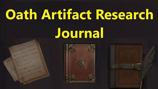 Oath Artifact Research Journal - 27 Ornate Coin - Throne And Liberty Collection