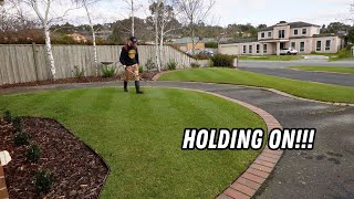 Backlapping my cylinder mower // liquid fertiliser application