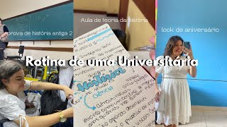 ROTINA DE UMA UNIVERSITÁRIA #17 | 3 dias comigo: meu aniversário, escrevendo trabalho, fazendo prova