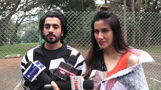 SUNNY SINGH & SONNALLI SAYGALL PROMOTE FILM JAI MUMMY DI AT MOOD INDIGO FESTIVAL