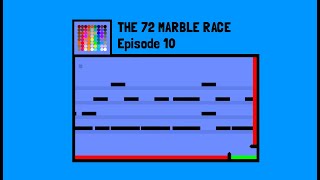 The 72 Marble Race: Ep. 10 (by Algodoo)