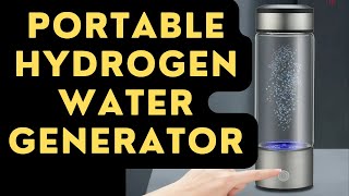 Portable Hydrogen Water Generator