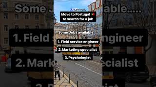 Portugal 🇵🇹 job seekers visa #careeredu