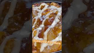 Apple cinnamon roll bake #subscribe #shortsvideo #youtube #baking #apple #apples