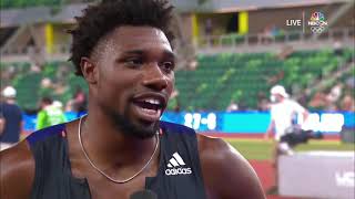 Noah Lyles's won Men's 200 Metres Final | 2021 USA Olympic track and field trials (He's back!)