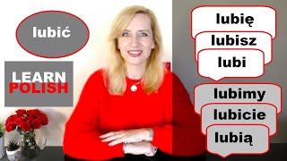 LEARN POLISH (A1): "LUBIĆ"/ "LIKE" (ENGLISH SUBTITLES)