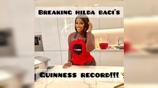 BREAKING HILDA BACI'S RECORD (Fastest Cook with no Utensils!)❤️ 🤲🏽