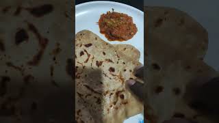 Eat in 15 Seconds Roti with Tomato Khaju Curry #4627